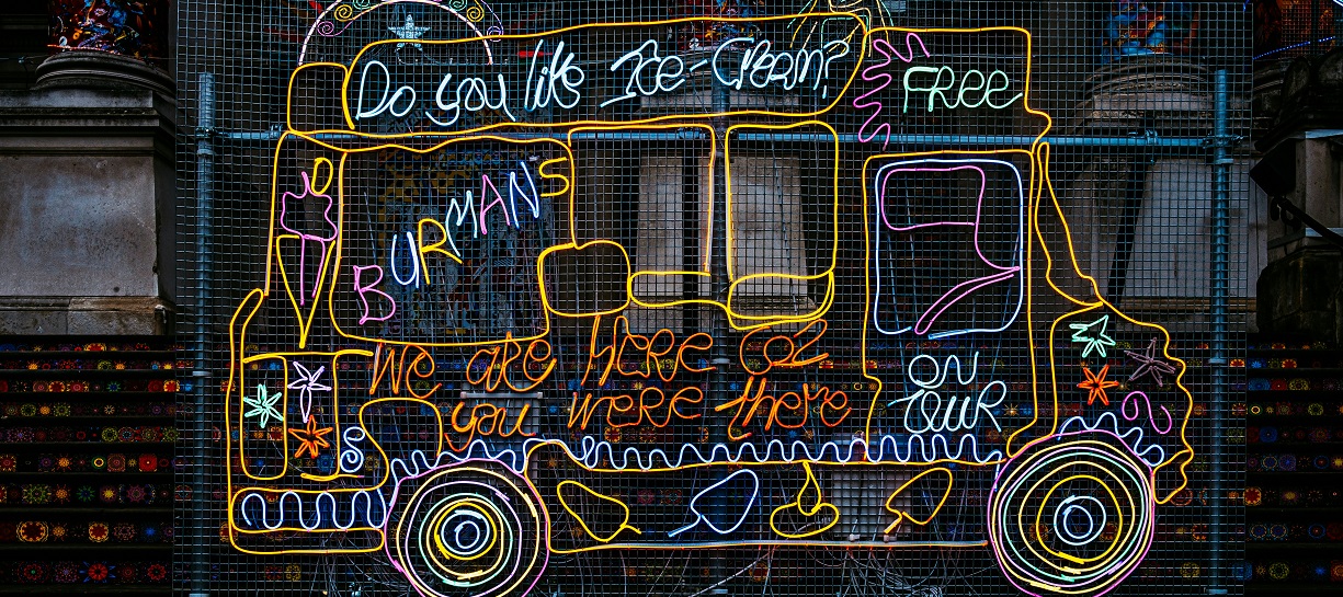 ice cream truck artwork from Tate Britain